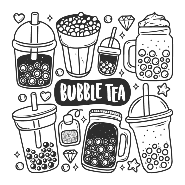 bubble tea svg