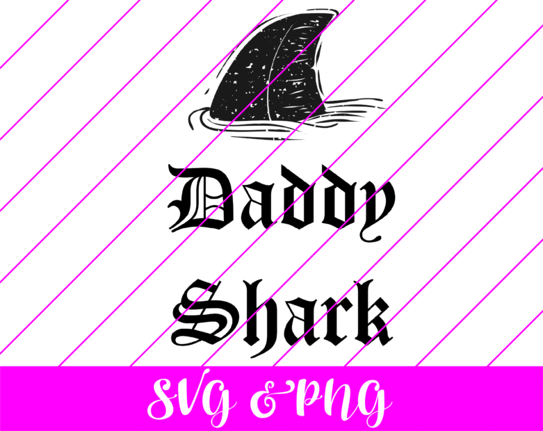 daddy shark svg