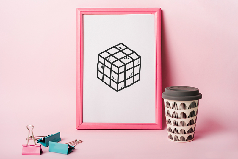 Rubix Cube svg