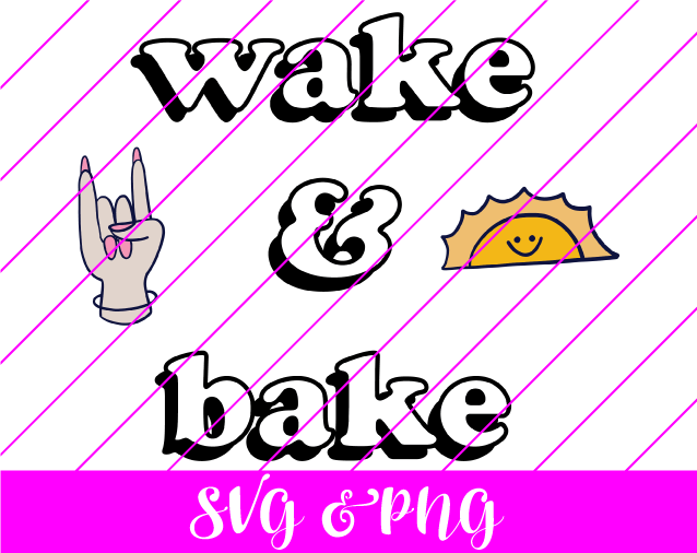 wake and bake svg