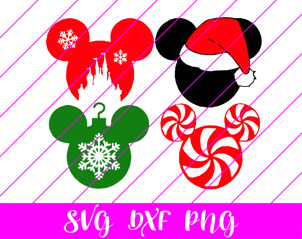 Disney Christmas SVG - Free disney christmas SVG Download - svg art