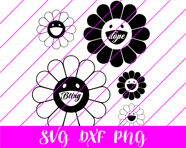 Murikami Flowers SVG