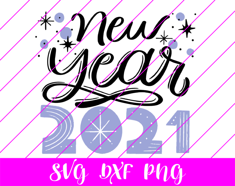 2021 New Year SVG