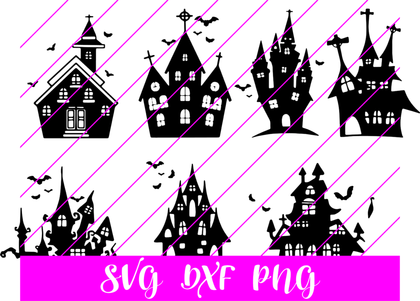 Haunted House SVG