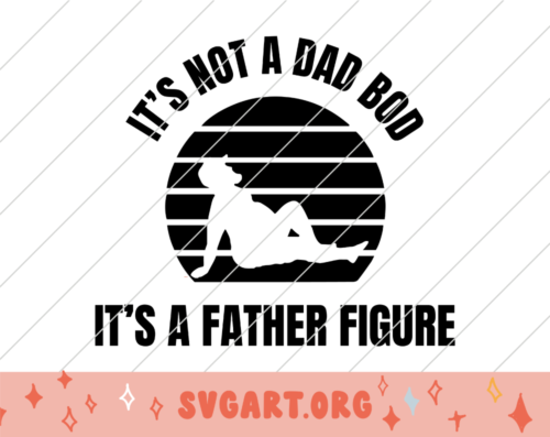 Dadbod Father Figure SVG