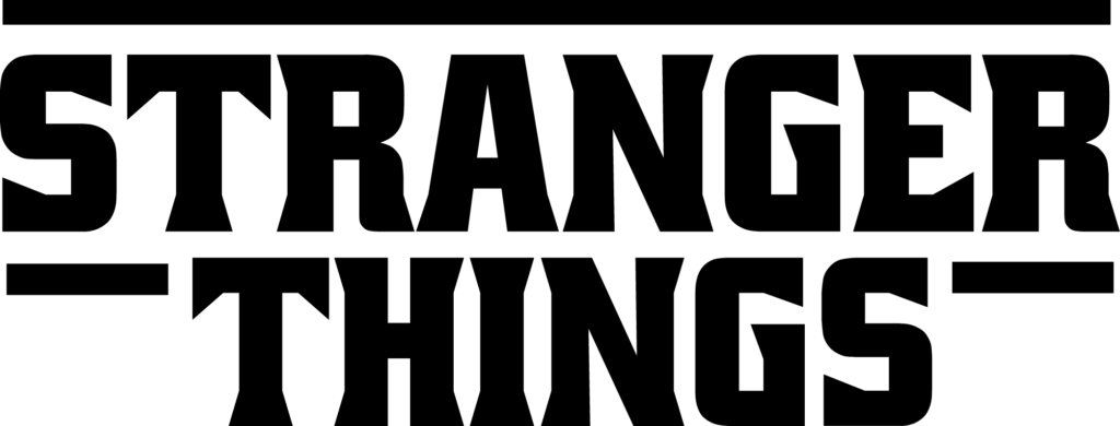 stranger things logo svg 