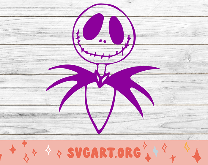 jack nightmare before Christmas svg