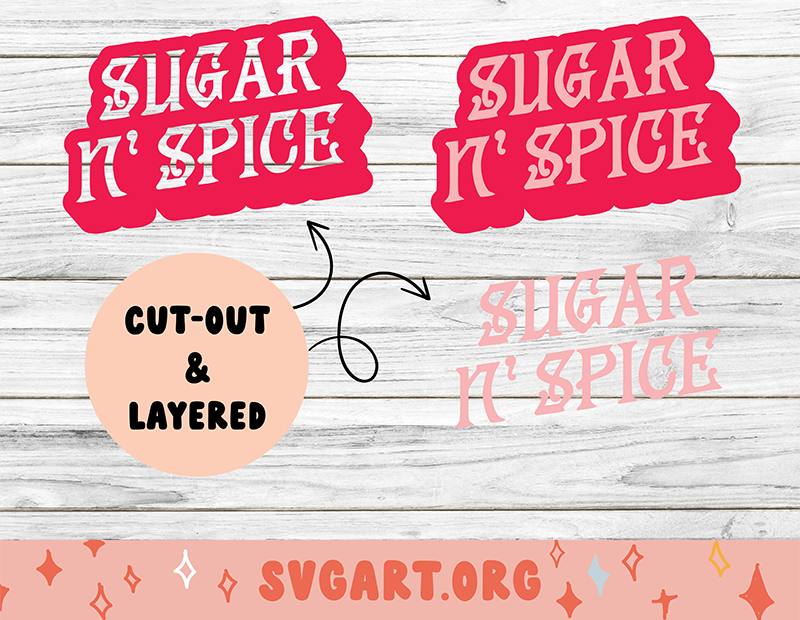 sugar and spice svg