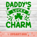 Daddy's Lucky Charm SVG