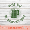 Happy St. Patrick's Day Beer SVG