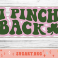 I Pinch Back SVG
