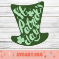 St. Patrick's Day Hat SVG