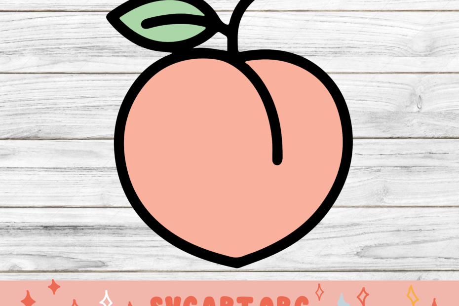 Peach SVG