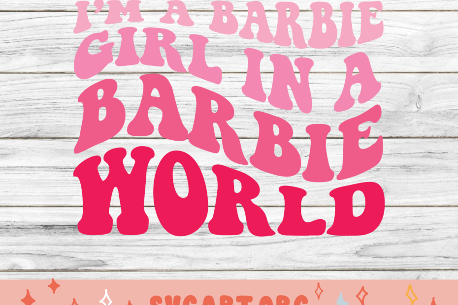 Barbie Girl SVG