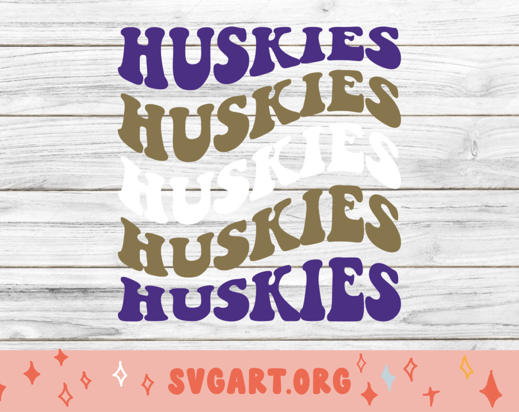 Washington Huskies SVG