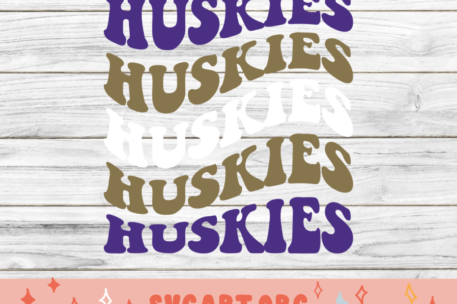Washington Huskies SVG
