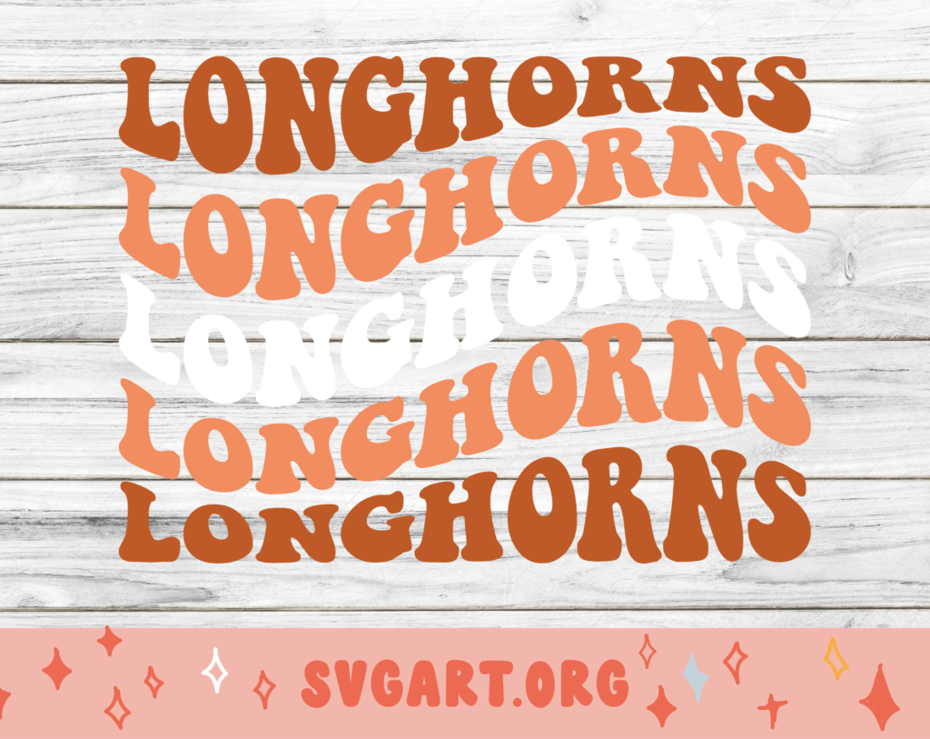 Texas Longhorns SVG