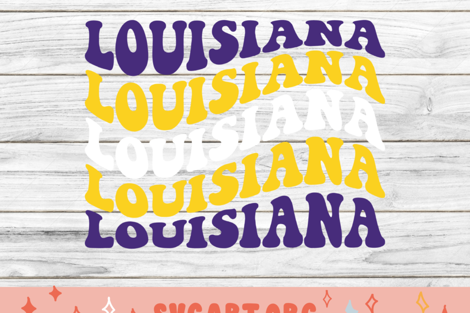 Louisiana Football SVG
