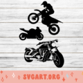 Motorcycle Decals SVG
