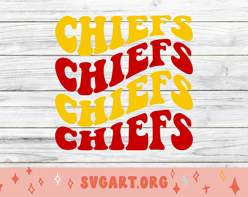 Chiefs Wave Font SVG