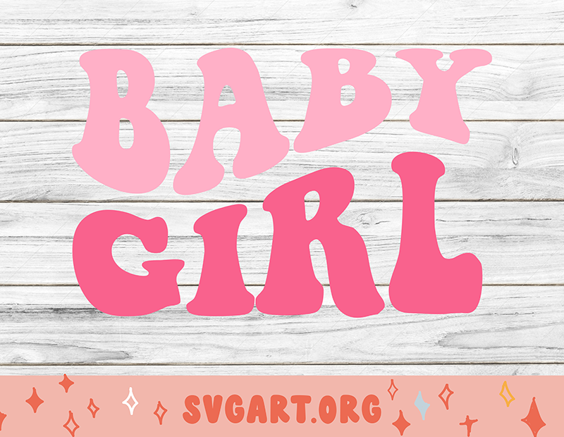 Baby Girl SVG
