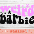 Weird Barbie SVG