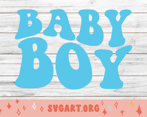 Baby Boy SVG