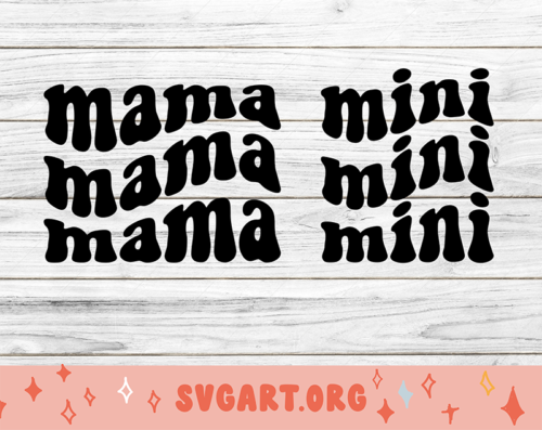 Mama Mini SVG