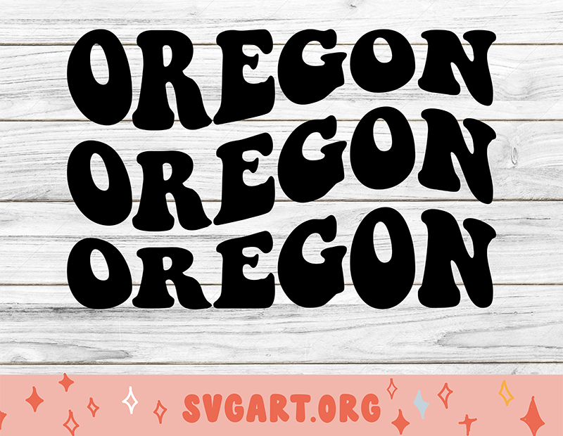 Oregon SVG