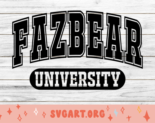 Fazbear University SVG